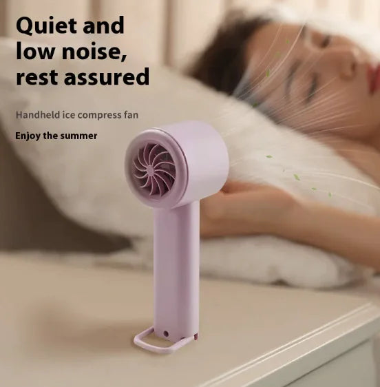 Portable Ice-Cold Cooling Fan