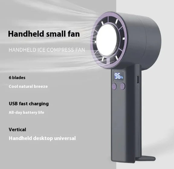 Portable Ice-Cold Cooling Fan