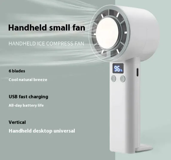Portable Ice-Cold Cooling Fan