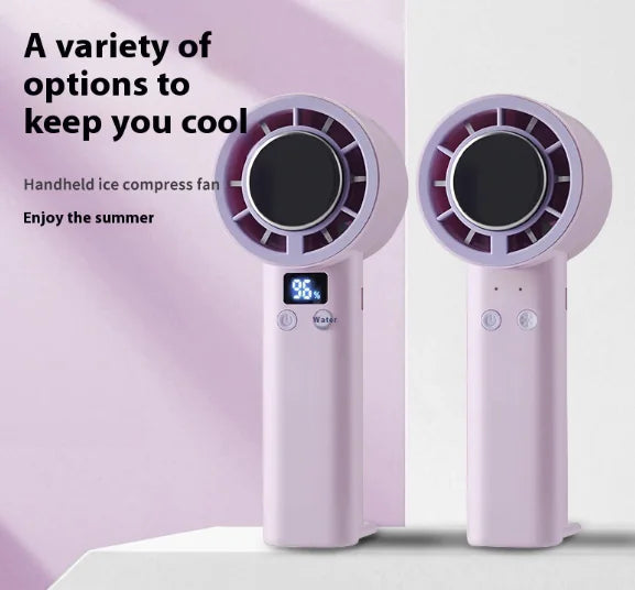 Portable Ice-Cold Cooling Fan