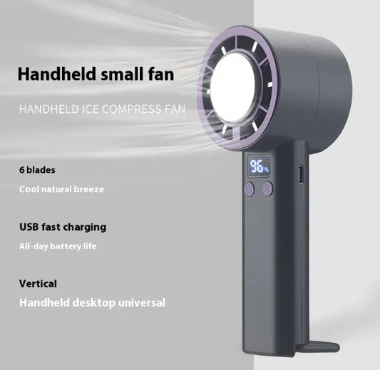 Portable Ice-Cold Cooling Fan