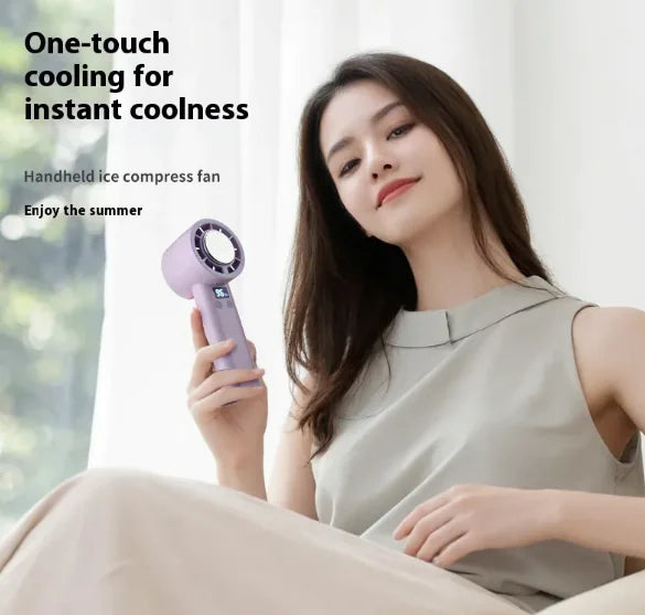 Portable Ice-Cold Cooling Fan