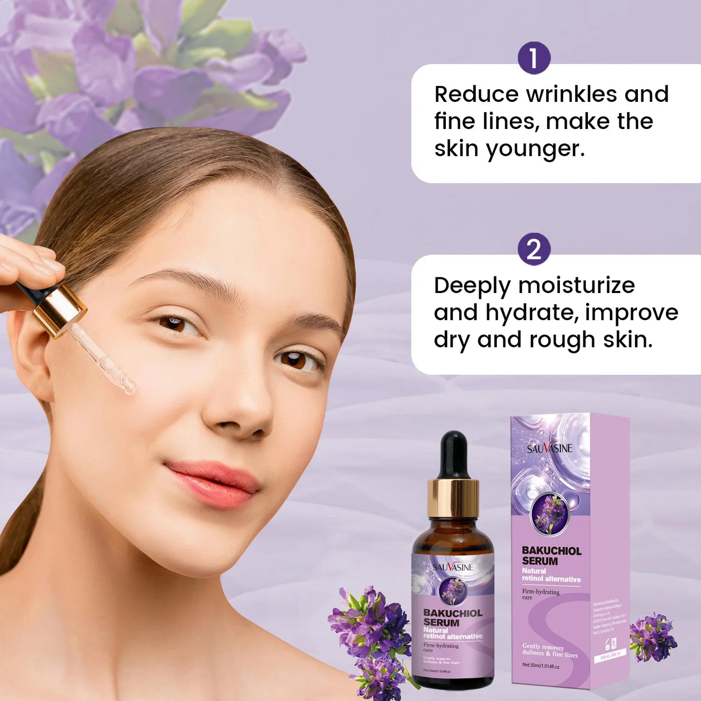Bakuchiol Natural Face Serum
