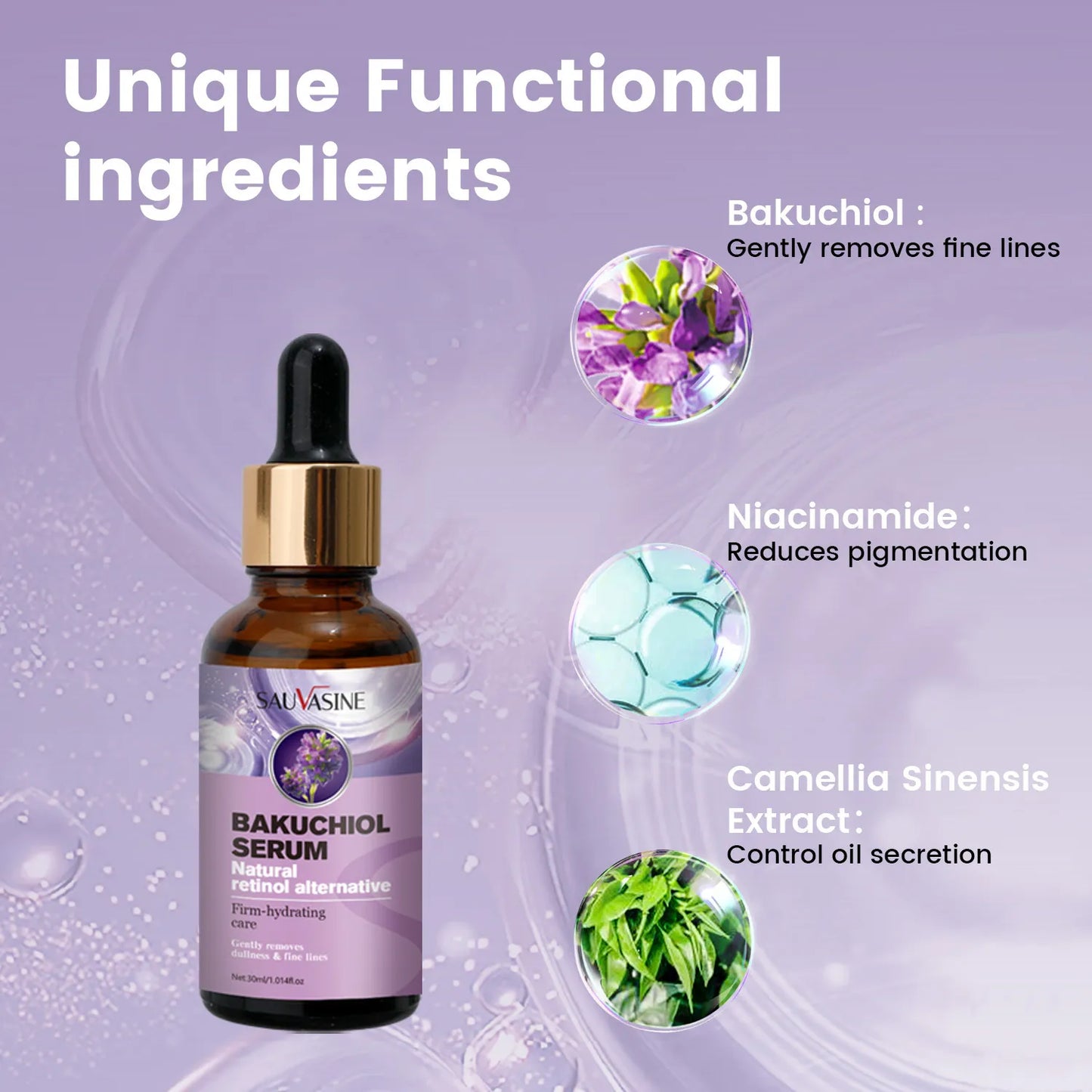 Bakuchiol Natural Face Serum